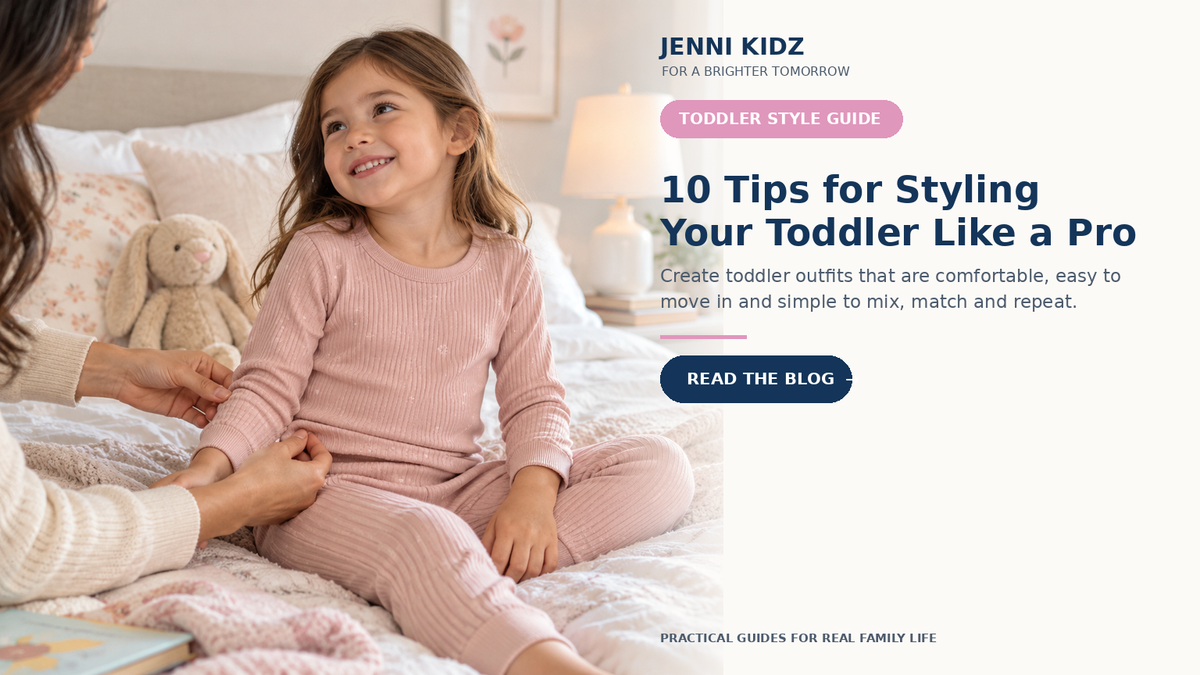 Toddler styling guide for comfortable mix-and-match outfits and easy movement