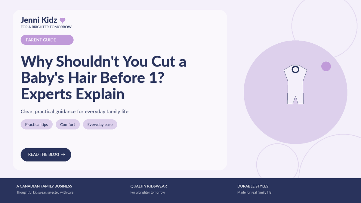 Why Shouldn't You Cut a Baby's Hair Before 1? Experts Explain | Jenni Kidz