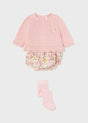 Baby Girl 3-Piece Bloomer, Sweater and Legging Set | Mayoral - Jenni Kidz