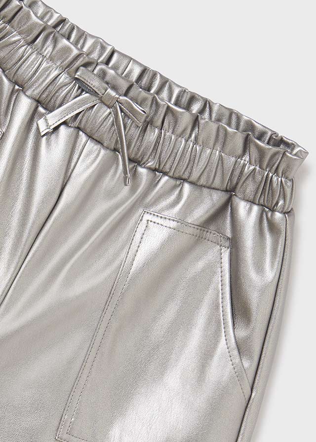 Girls Leathered Shorts  | Mayoral - Jenni Kidz