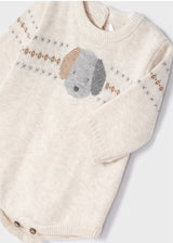 ECOFRIENDS knitted romper with tights set newborn | Mayoral - Jenni Kidz