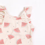 Watermelons on Crème One-Piece Swimsuit | Petit Lem - Jenni Kidz
