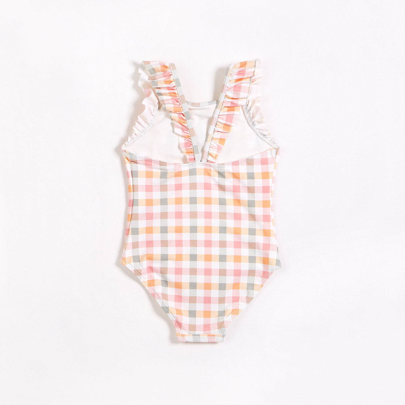 Summer Gingham One-Piece Swimsuit | Petit Lem - Jenni Kidz