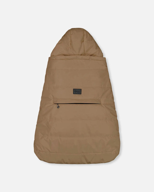 3-In-1 Multifunction Cover For Car Seat, Stroller, And Baby Carrier In Chanterelle | Deux par Deux | Jenni Kidz