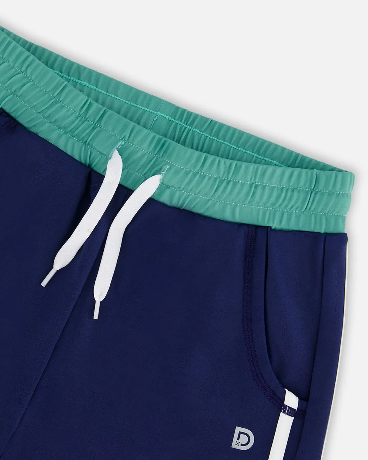 Athletic Shorts Blue | Deux par Deux | Jenni Kidz