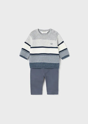 Baby Boys 2Pc Sweater & Long Trouser Set | Mayoral | Mayoral | Jenni Kidz