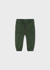 Baby Boys Twill Joggers - Hiedra | Mayoral | Mayoral | Jenni Kidz