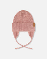 Baby Mid-Season Knit Hat Dusty Pink | Deux par Deux | Jenni Kidz