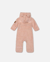 Baby One Piece Plush Pink | Deux par Deux | Jenni Kidz