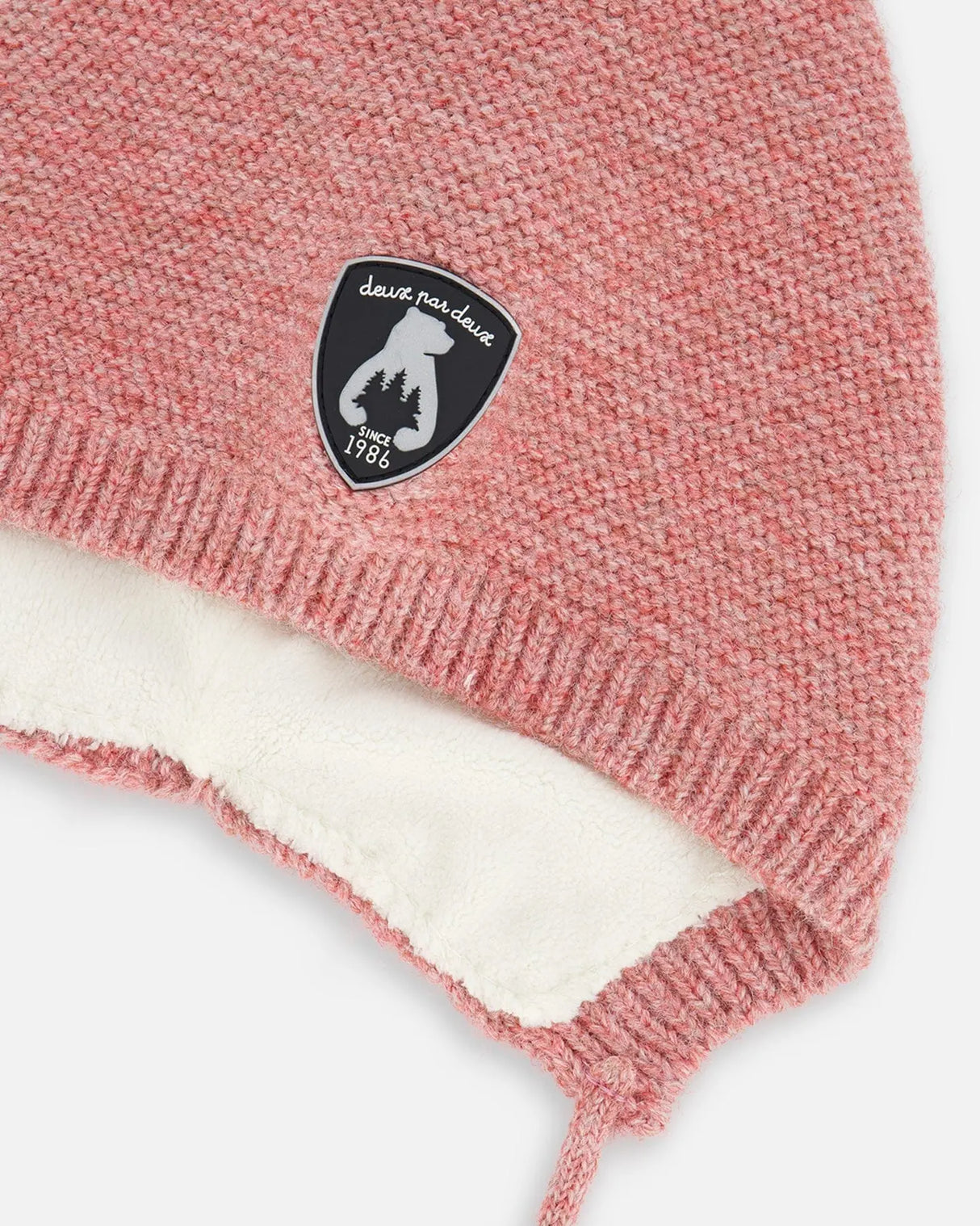 Baby Pointed Knit Hat In Pink | Deux par Deux | Jenni Kidz