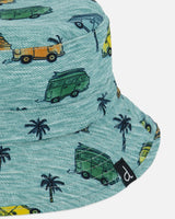 Beach Hat Printed Caravan | Deux par Deux | Jenni Kidz