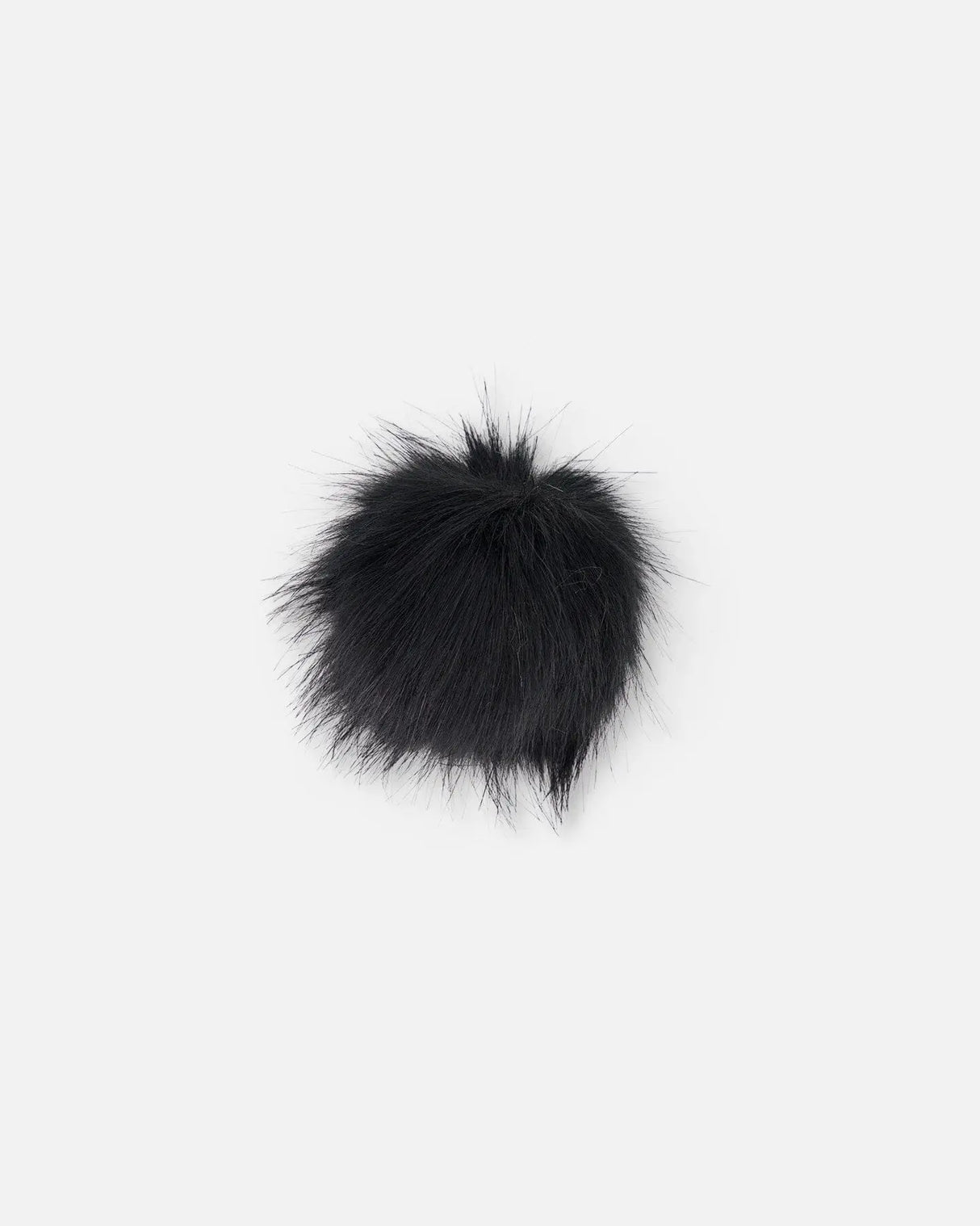 Black Fake Fur Pompom For Hat | Deux par Deux | Jenni Kidz
