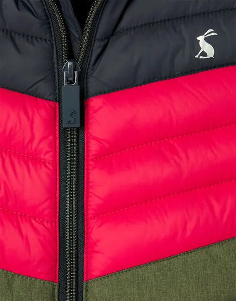 Boys Crofton Colourblock Packable Gilet  | Joules | Joules | Jenni Kidz