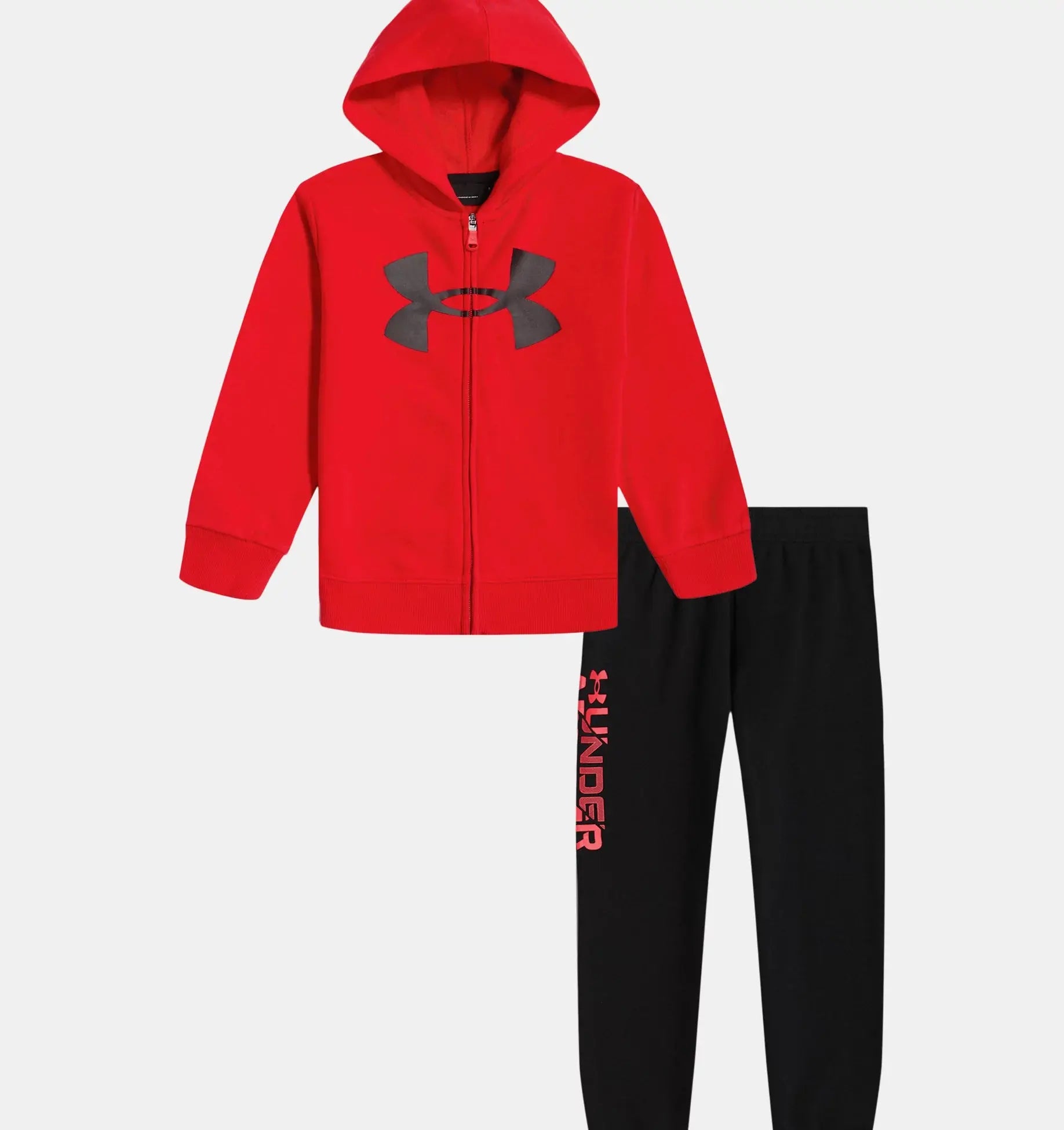 Boys Red Symbol Hoodie And Sweatpants Set Under Armour Jenni Kidz