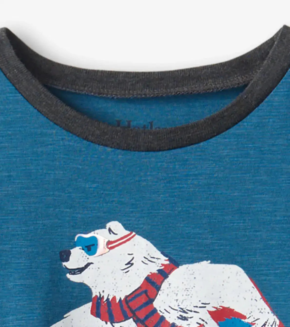 Boys Snowboarding Polar Bear Long Sleeve T-Shirt | Hatley | Hatley | Jenni Kidz