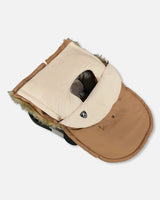 infant footmuff chanterelle, convertible hood — limited stock
