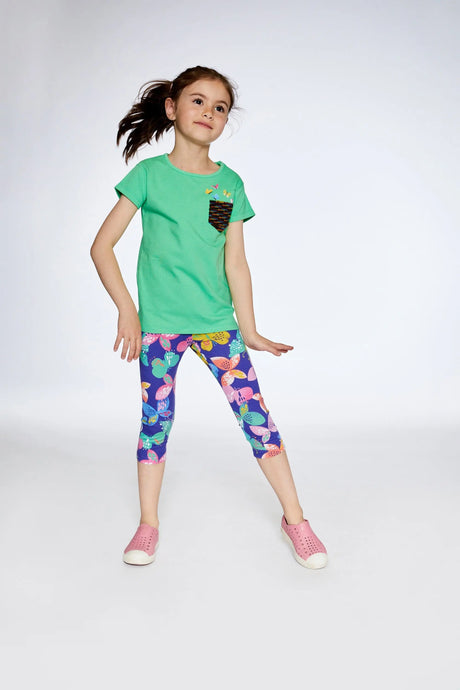 Girls Teen Tween Fun Bright Print POP ART Leggings -  Canada