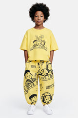 40Th Anniversary Printed Poplin Pant Honey Yellow-1