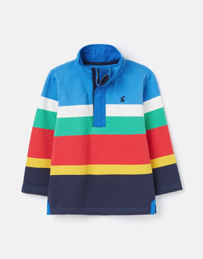 Captain Stripe 1/2 Zip Sweatshirt | Joules | Joules | Jenni Kidz