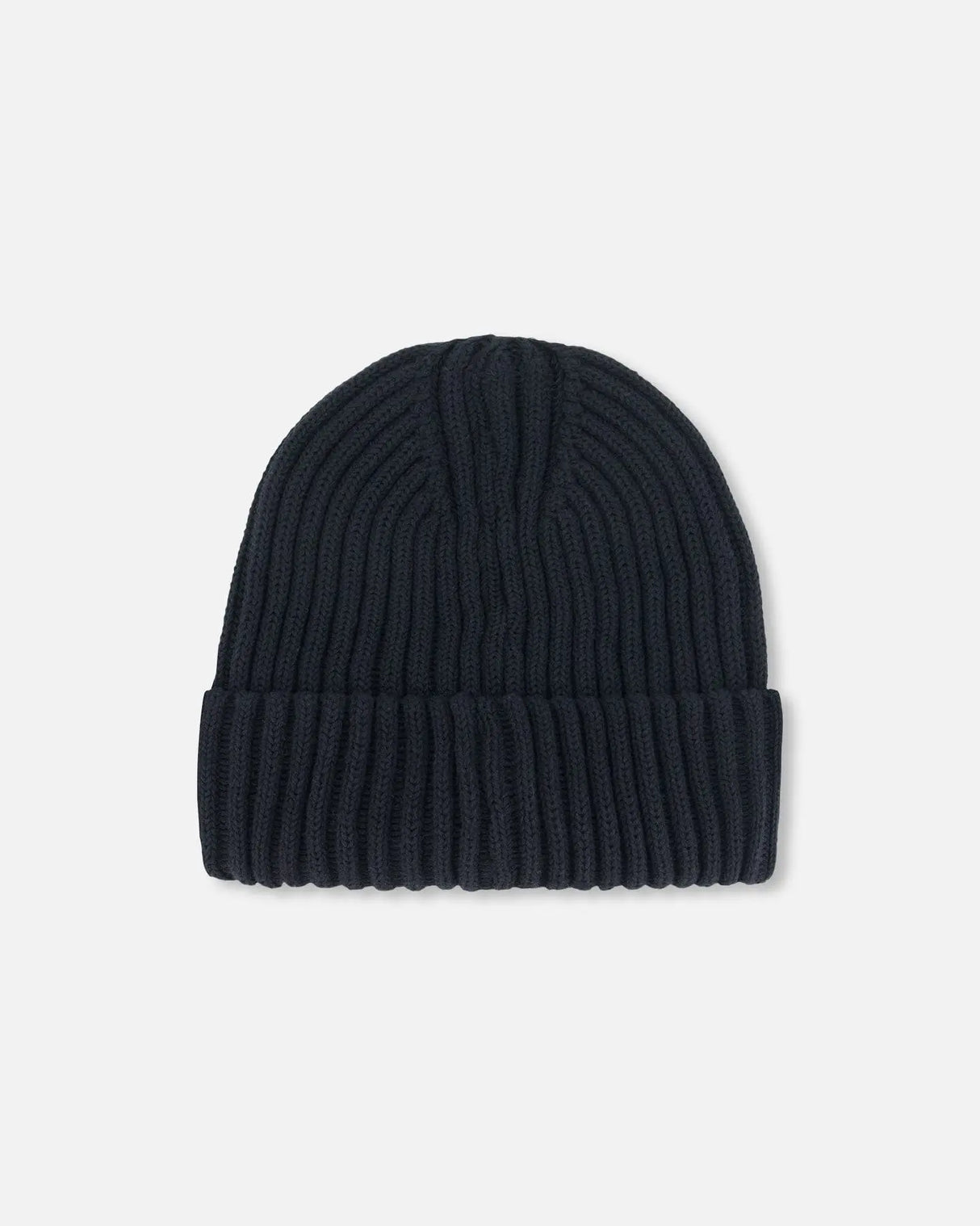 Cuffed Knit Hat Black | Deux par Deux | Jenni Kidz