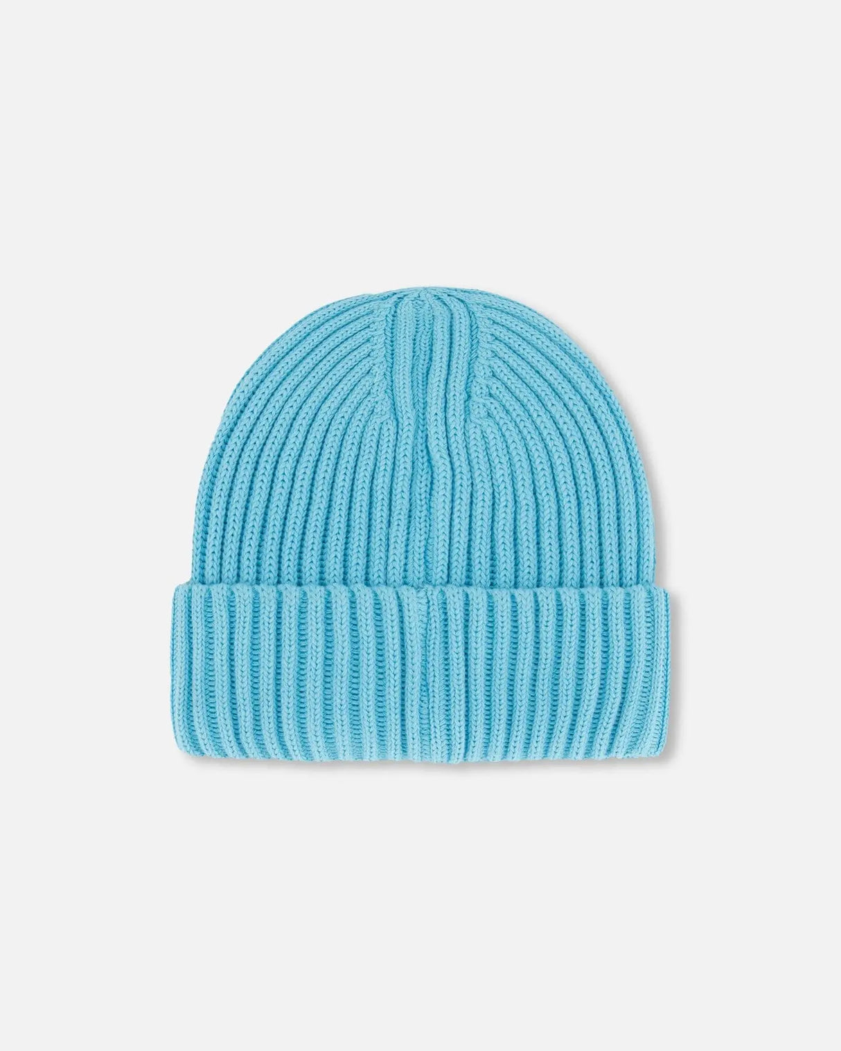 Cuffed Knit Hat Light Blue | Deux par Deux | Jenni Kidz