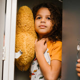 Organic Cotton Two Piece Pajama Set Oatmeal Print-3