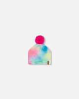 Detachable Pompom Hat Multico | Deux par Deux | Jenni Kidz