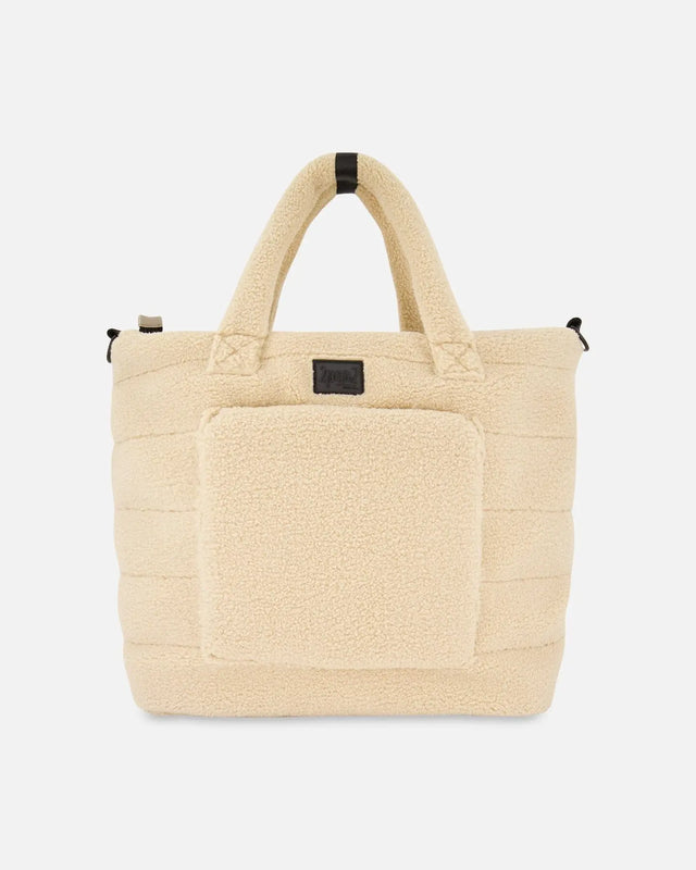 Diaper Bag With Changing Mat Light Beige | Deux par Deux | Jenni Kidz