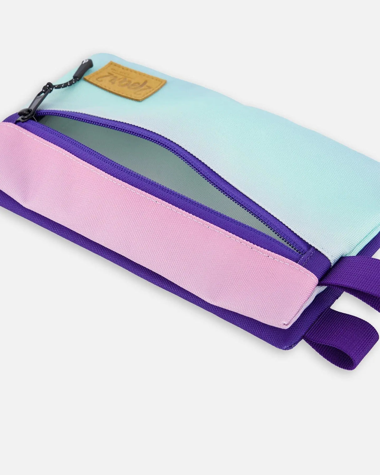 Double Pencil Case Purple Gradient | Deux par Deux | Jenni Kidz