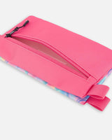 Double Pencil Case Rainbow Heart Print | Deux par Deux | Jenni Kidz