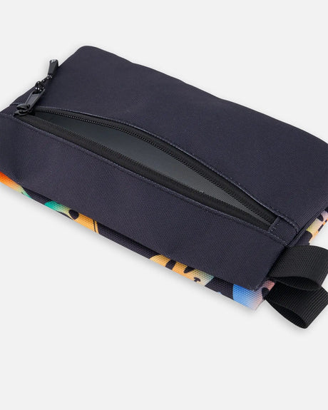 Double Pencil Case Smiley Face Boy | Deux par Deux | Jenni Kidz