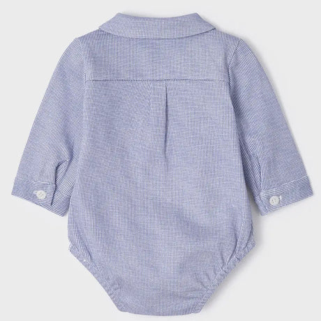 ECOFRIENDS Collare Bodysuit Baby Boy - Light Blue | Mayoral | Mayoral | Jenni Kidz