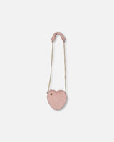 Fake Fur Shoulder Bag Dusty Pink | Deux par Deux | Jenni Kidz