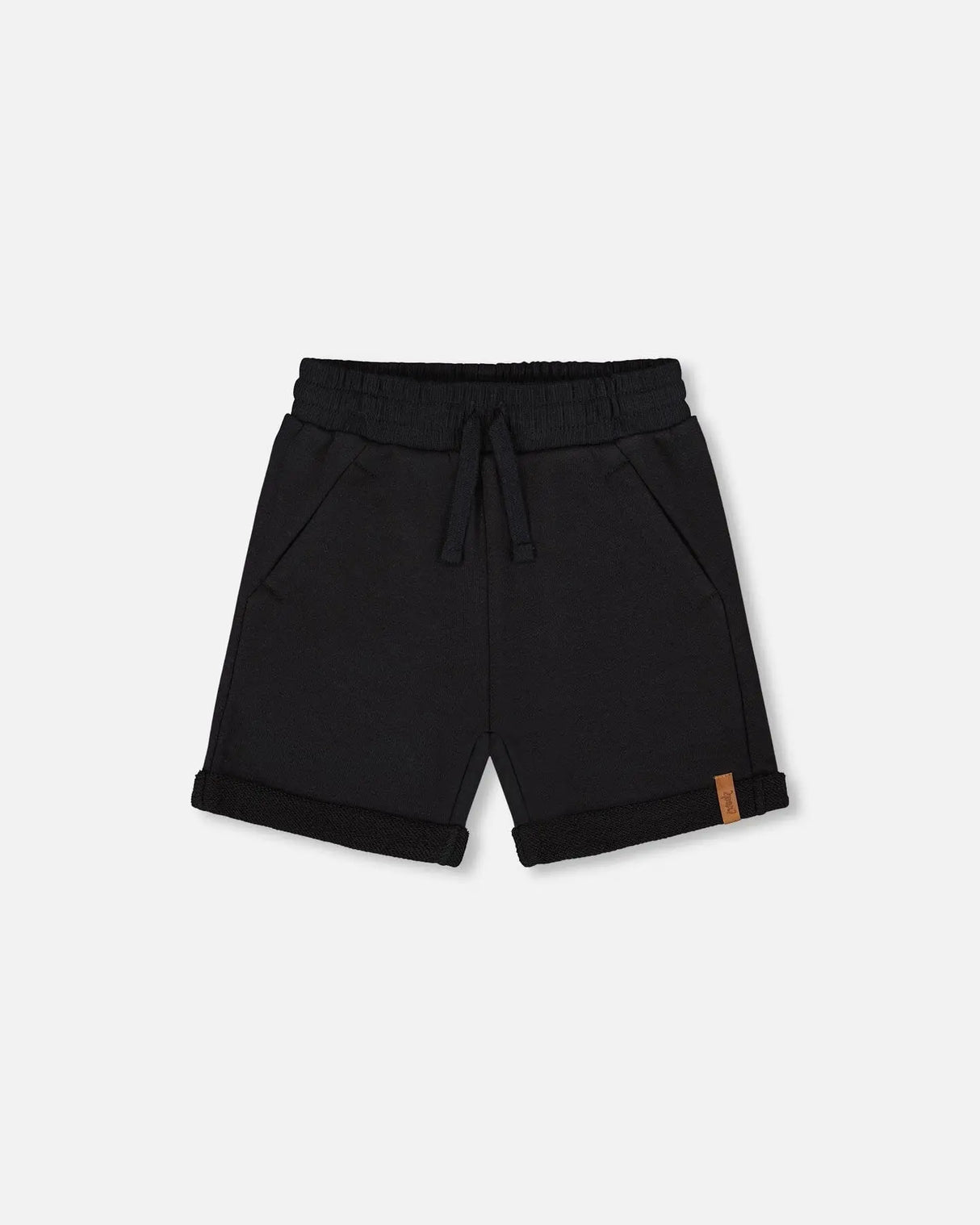 French Terry Short Black | Deux par Deux | Jenni Kidz