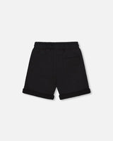 French Terry Short Black | Deux par Deux | Jenni Kidz