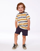 French Terry Short Dark Gray | Deux par Deux | Jenni Kidz