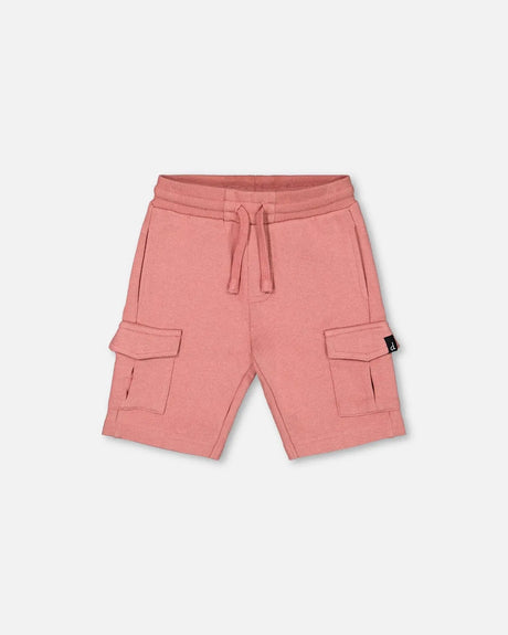 French Terry Short Dark Old Rose | Deux par Deux | Jenni Kidz