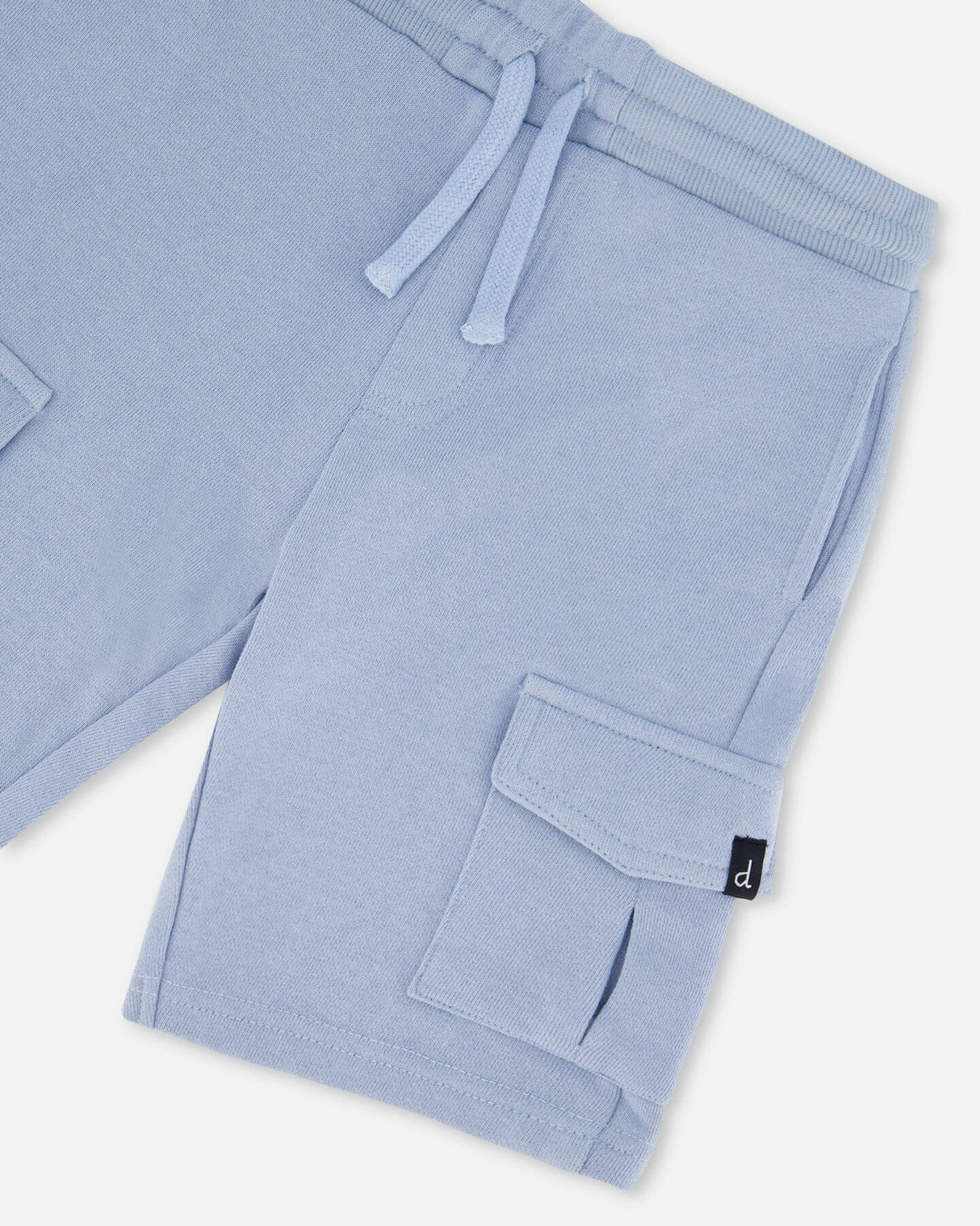 French Terry Short Pale Blue | Deux par Deux | Jenni Kidz