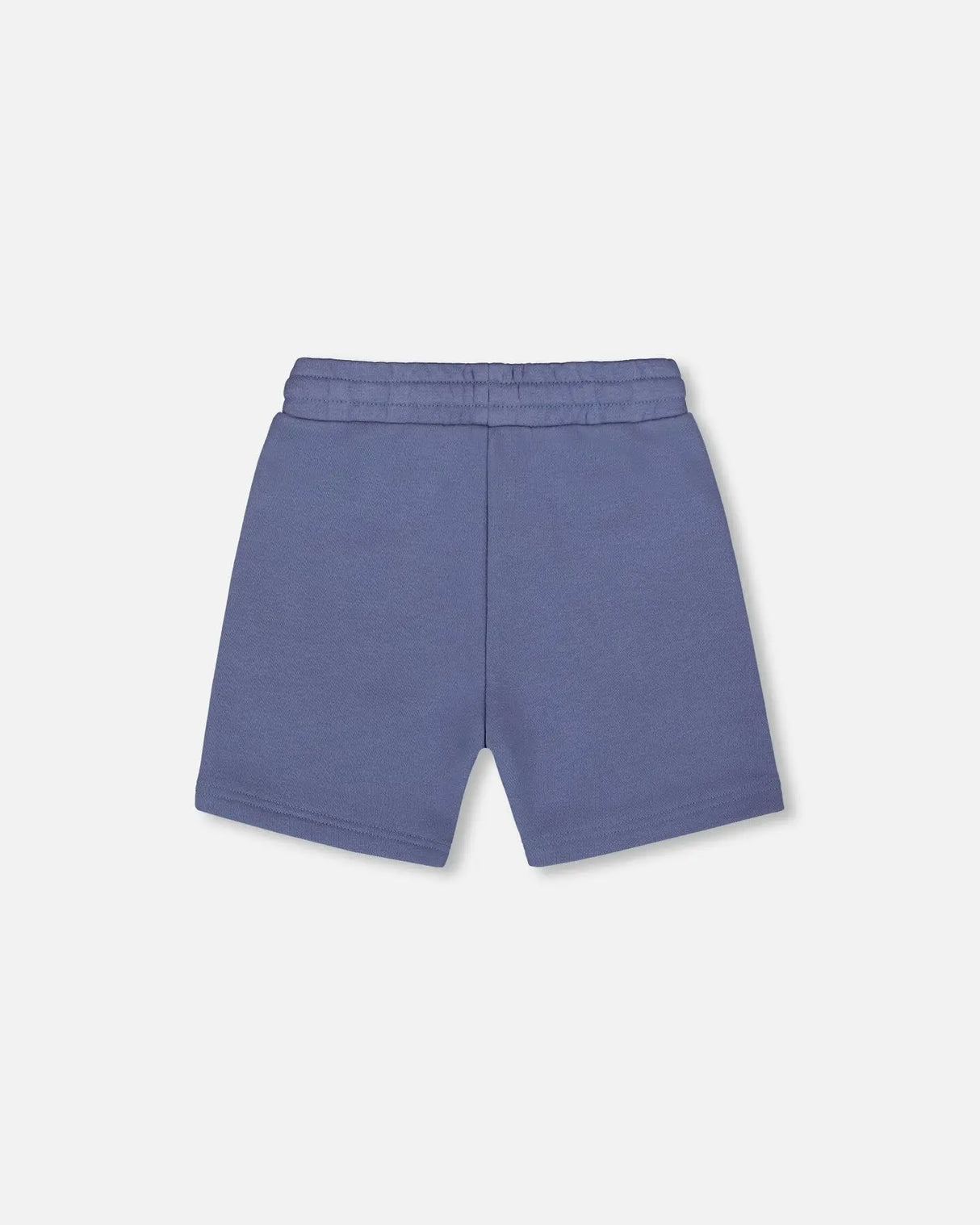 French Terry Zip Pocket Shorts Pale Mauve Blue | Deux par Deux | Jenni Kidz