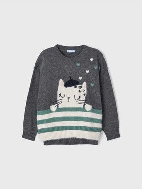 Girls Knit SWEATER | Mayoral | Mayoral | Jenni Kidz
