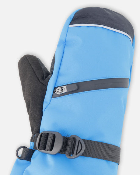 Winter Mittens Teknik Blue-2