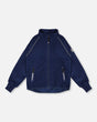 Mid-Layer Teknik Jacket Navy Blue-0