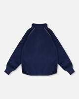 Mid-Layer Teknik Jacket Navy Blue-2