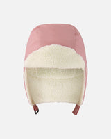 Lined Baby Chapka Dusty Pink-0