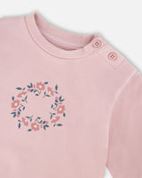 Organic Cotton Evolutive Pant And Long Sleeve Top Set Neutral Purple-3