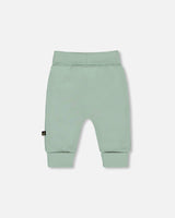 Organic Cotton Evolutive Pant Jade Green-1