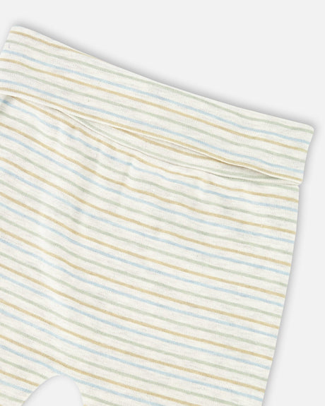 Organic Cotton Pant And Top Set Light Blue-2