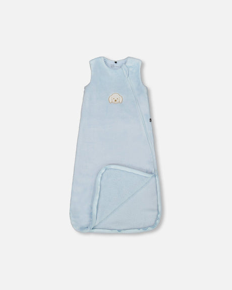 Plush Sleep Sack Light Blue-2