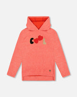 Ultra Soft Hooded Tunic Coral-0