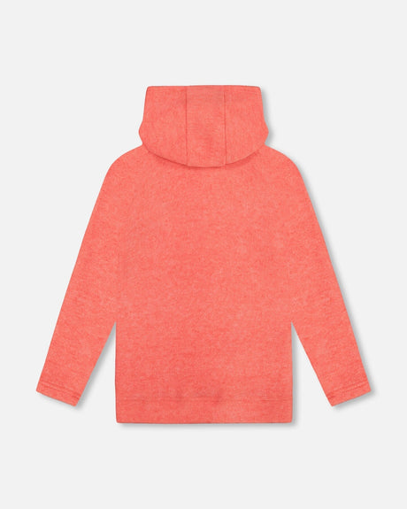 Ultra Soft Hooded Tunic Coral-2